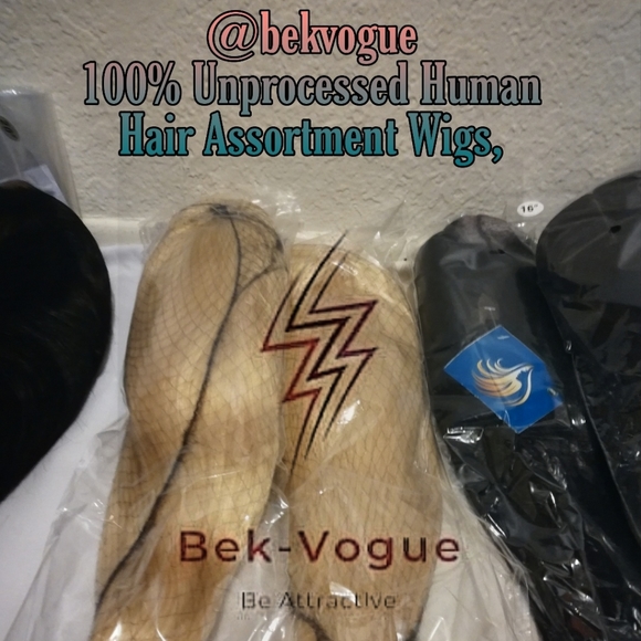 16 Inches Bob Style Unprocessed Human Hair Wig - Picture 6 of 8